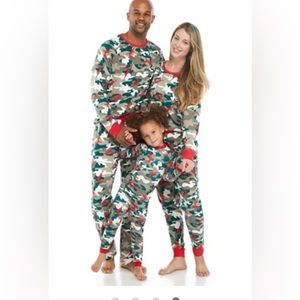 PAJAMARAMA Big & Tall Camo Deer Print 2pc Unisex PJ Set :Sz:2XL..NWT